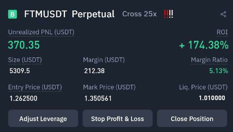 Binance Live Profit PnL BXL Team