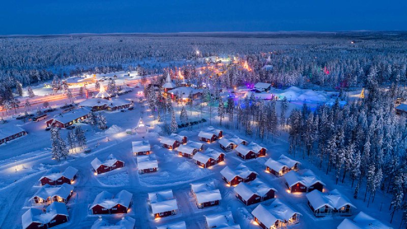 **Santa Claus Village in Rovaniemi, Lapland, …