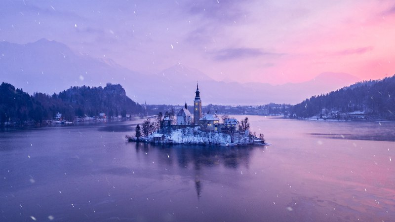 **Lake Bled, Slovenia (***©*** Kesu01/Getty Images)