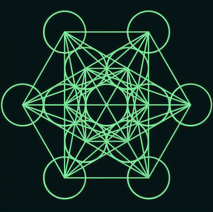 The cosmic dance of sacred geometry …