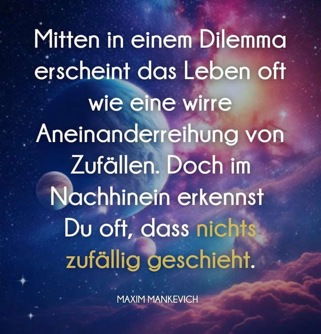 ***✨*** Das Chaos ist kein Zufall …