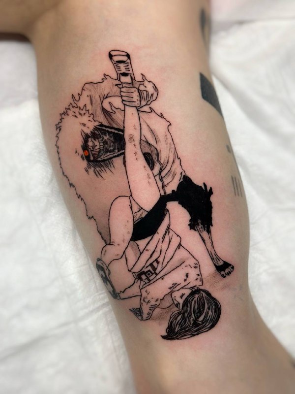 первая работа с обучения по Dandandan …