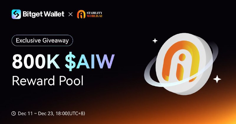 Giveaway ***🔥***800K $AIW***💪***