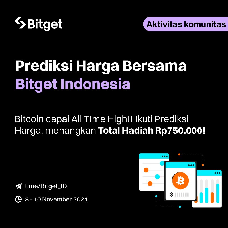 ***📢***PREDIKSI HARGA BTC BITGET INDONESIA