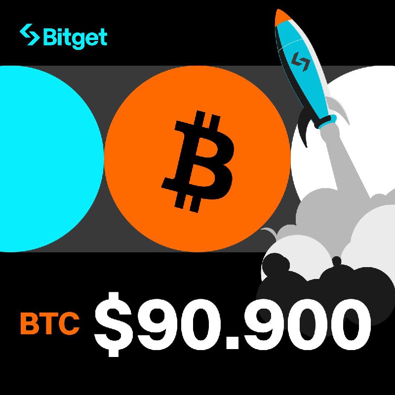 **ATH baru! BTC menyentuh harga $90.900 …