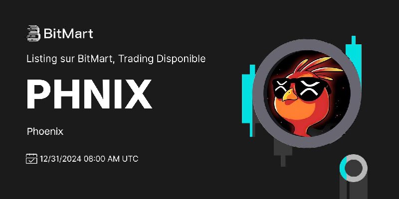 [#BitMart](?q=%23BitMart) listera Phoenix (PHNIX) [@phnix\_xrp](https://t.me/phnix_xrp) ***🔥***