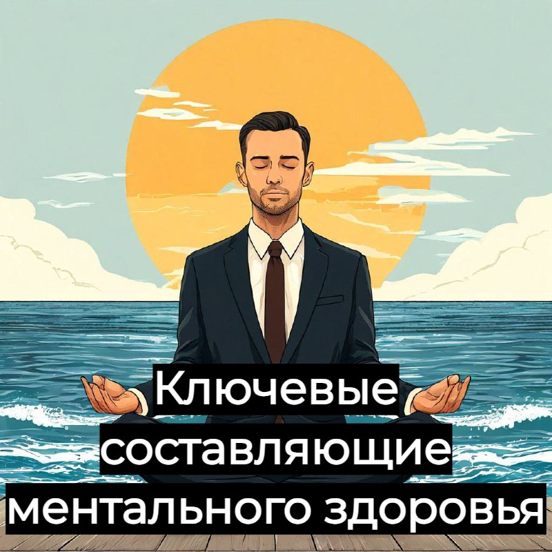 **Ключевые составляющие ментального здоровья**