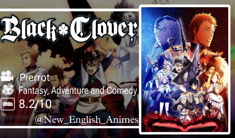 *****⭐️***** **BLACK CLOVER** *****⭐️***** **╭───────────────────