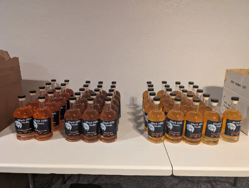 My 3 newest batches of mead …