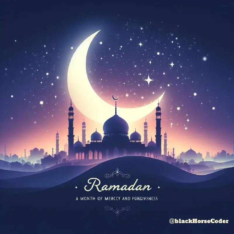 Ramadan Mubarak to you all! I …