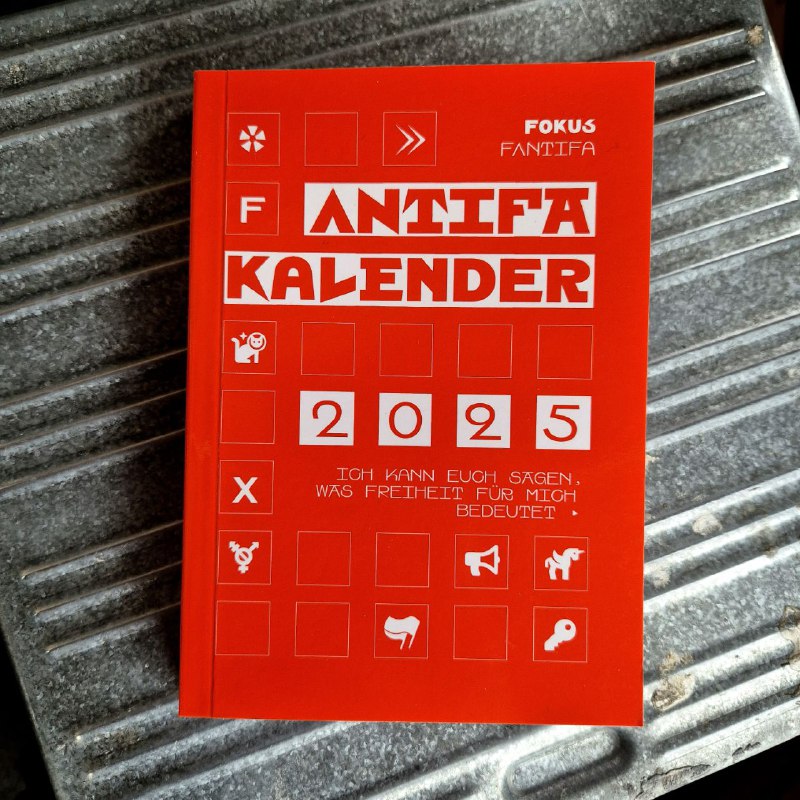 **Antifaschistischer Taschenkalender 2025** **/ Fokus Fantifa**