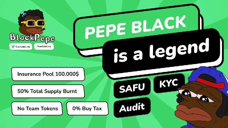 Welcome to Black Pepe world ***💸***