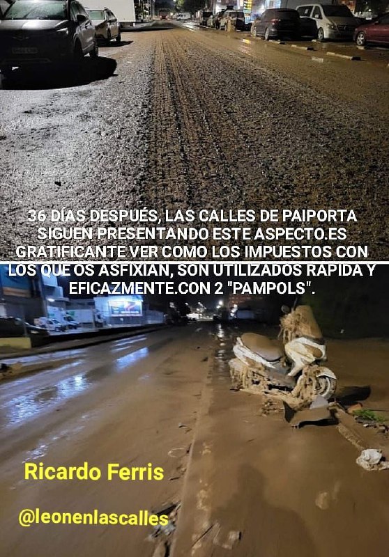 36 díaa después, las calles de …