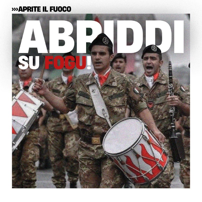 ABRIDDI SU FOGU! ***🇮🇹***