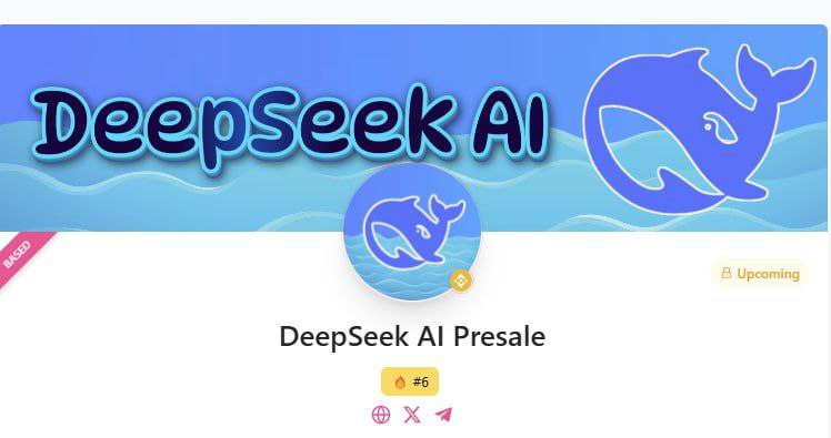 ***🔸***Upcomming presale || Deepseek Ai