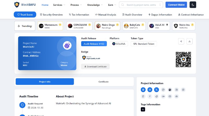 Congratulations to MatrixAI for completing the …