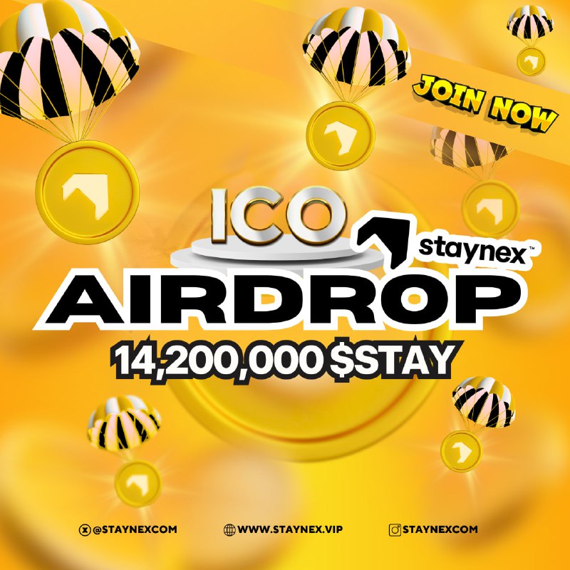 ***🚀*** STAYNEX ICO AIRDROP CAMPAIGN IS …