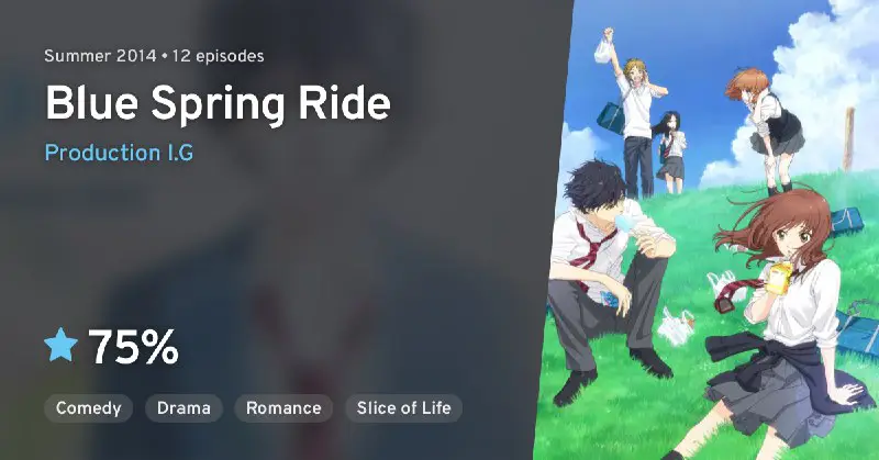 **➢ Ao Haru Ride Season 1