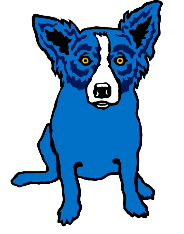Blue Dog was a meme featured …