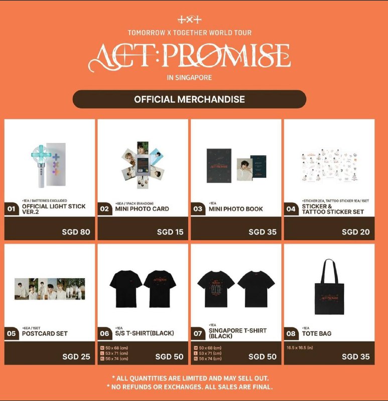 TXT htb ACT PROMISE service!! (merch)