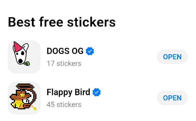 ***☄️***فروشگاه sticker تلگرام راه اندازی شد