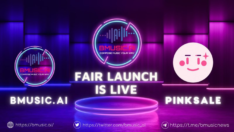 *****🎵***** [**#BMUSICAI**](?q=%23BMUSICAI) **FAIR LAUNCH WILL BE …