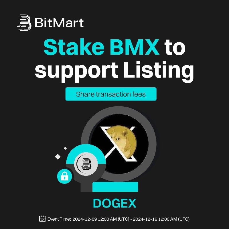 ***🚀*** Stake $BMX to Support $DOGEX …