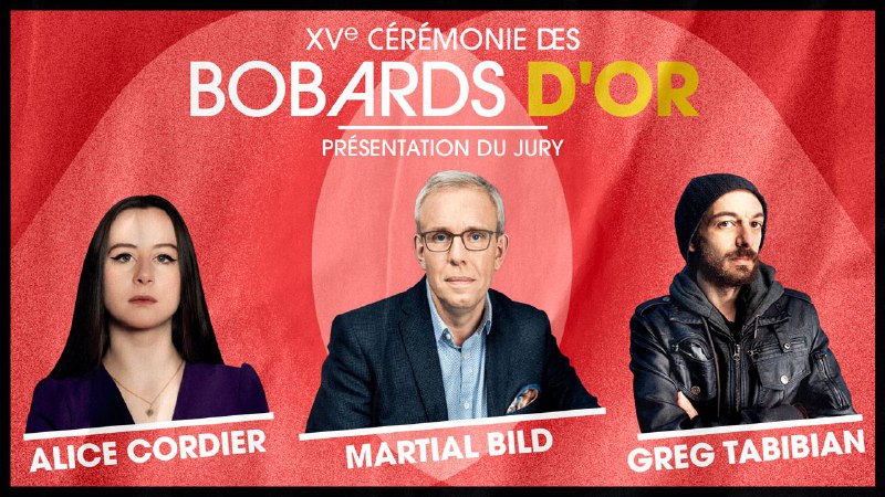 ***👨‍⚖️*** Découvrez le jury des Bobards …