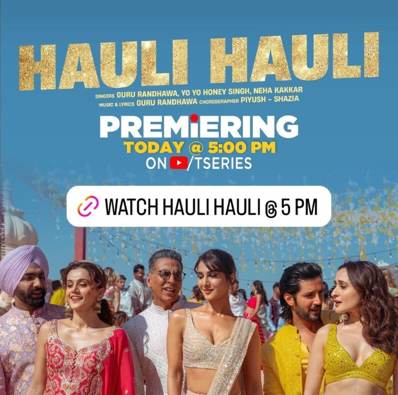 **Trailer Se Pehle Gaana, Bajaao!**[**#HauliHauli**](?q=%23HauliHauli) **Song …