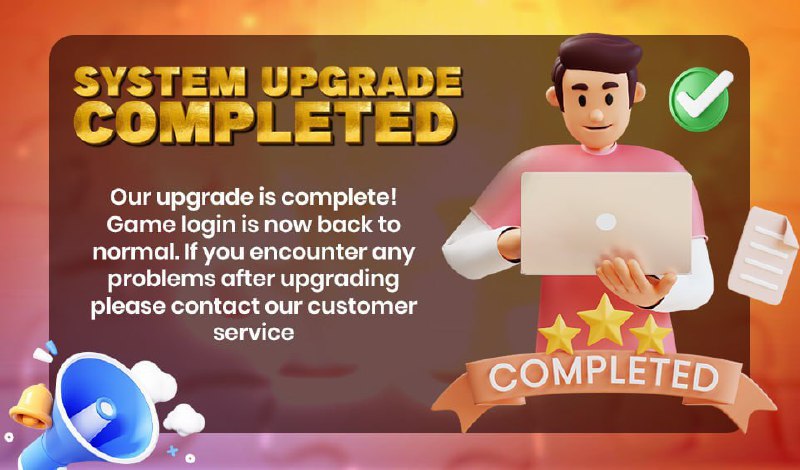 ***🎉******🎉***The **system upgrade has been successfully …