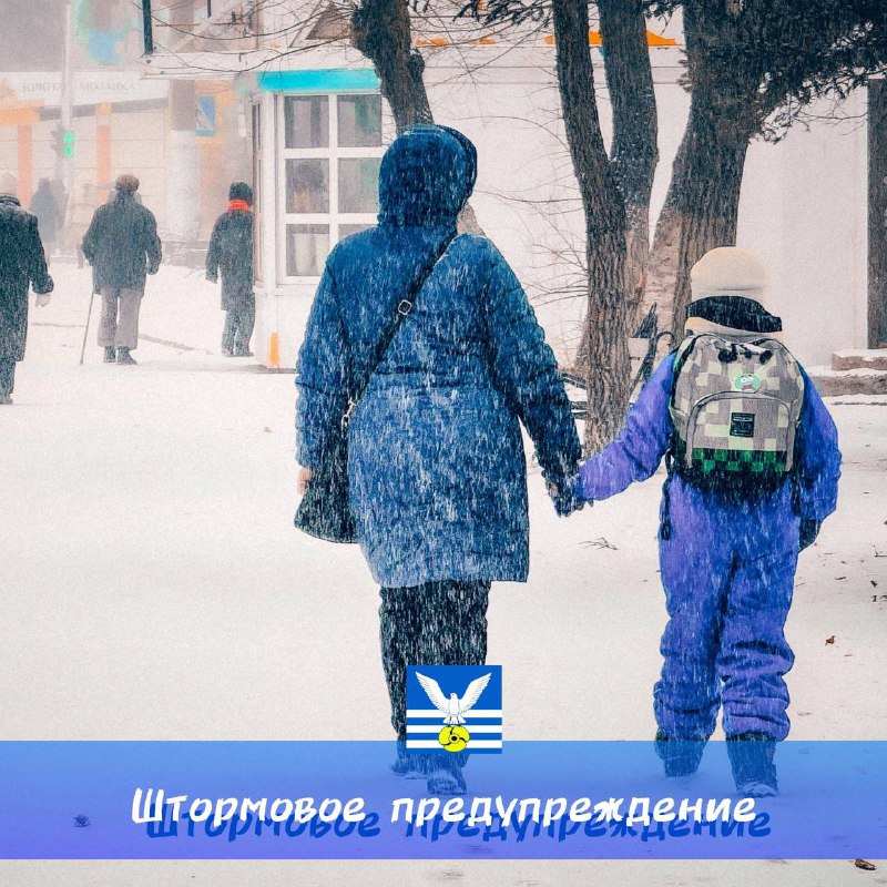 ***❄️*** **Внимание! Штормовое предупреждение в Приморье …