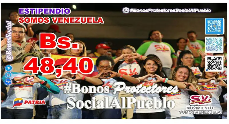 [#ESTIPENDIO](?q=%23ESTIPENDIO) [#SOMOS](?q=%23SOMOS) [#VENEZUELA](?q=%23VENEZUELA)