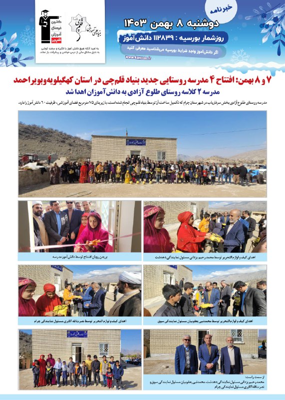 *****🎊***مدرسه ۲ کلاسه روستای طلوع آزادی …