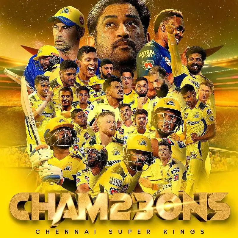 **CHENNAI SUPER KINGS WIN THEIR 5TH …