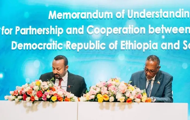 MoU Ethiopia signed with Somaliland showing no progress. Read more.