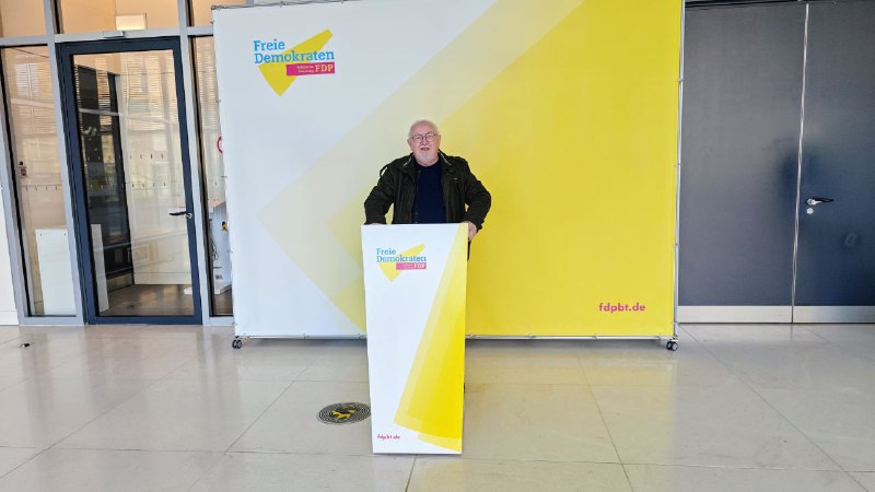 Ich hatte der FDP am 25. …