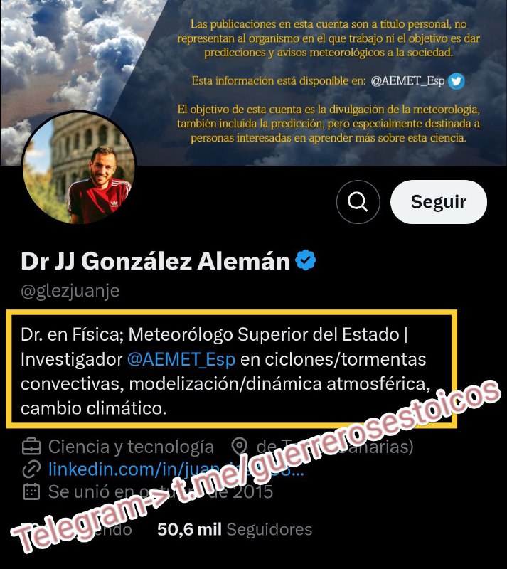 ***🔥*** ***Un investigador de la Aemet …