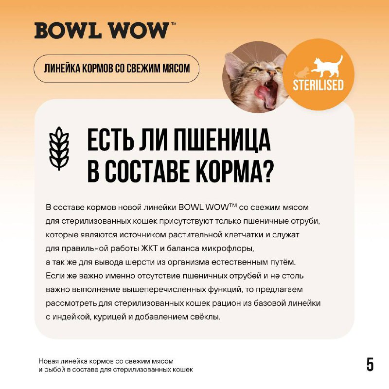 BOWL WOW ♡ корма для кошек …