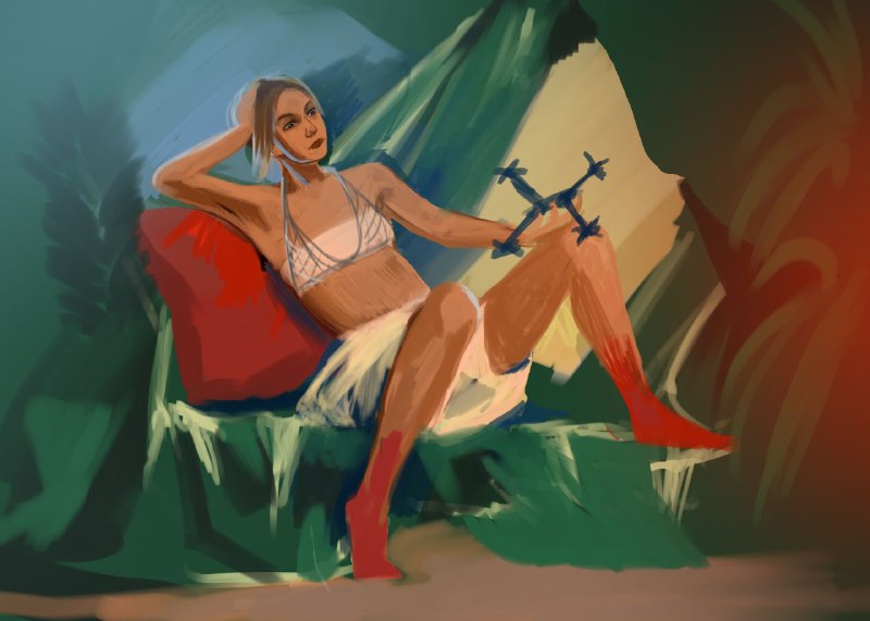 Сьогодні відвідала подію "Drink and Draw". …