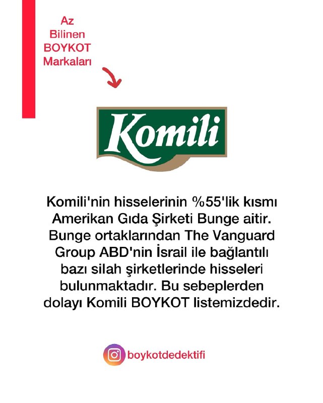 BOYKOT DEDEKTİFİ