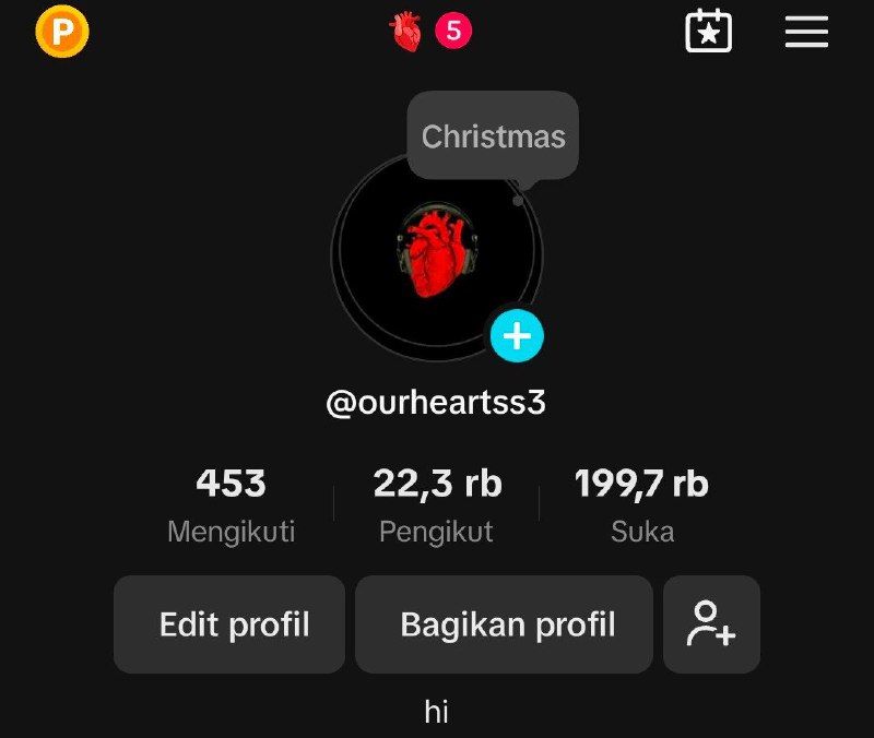 want to sell account tiktok !