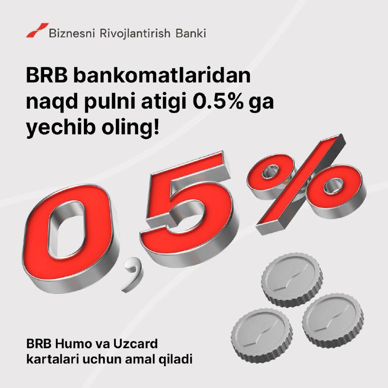 Biznesni Rivojlantirish Banki bilan pullaringizni tejang!BRB …