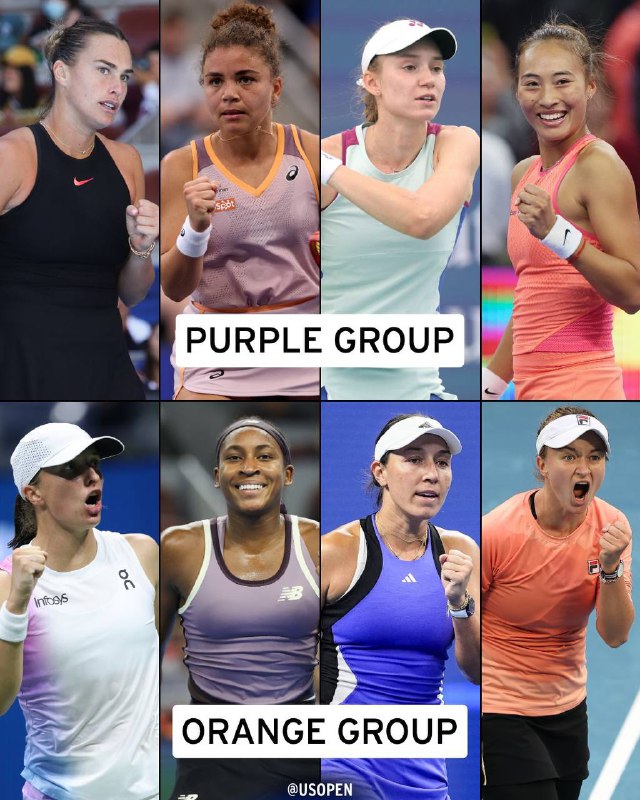 ***🎾*** Группы Итогового турнира WTA