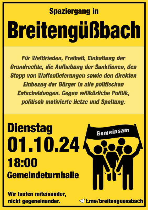 **Breitengüßbach, Dienstag, 01.10..2024**