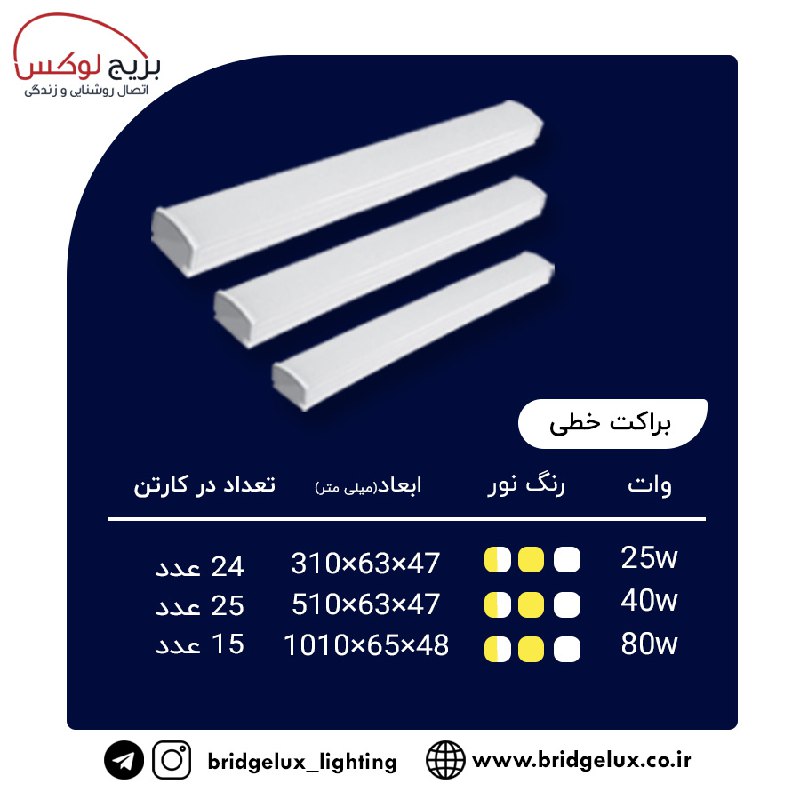 ***?*****براکت های خطی بریج لوکس*****?***