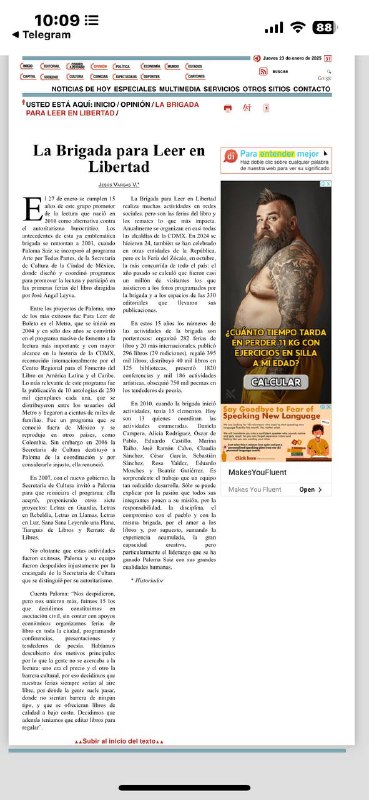 Muchas gracias La Jornada y Jesús …