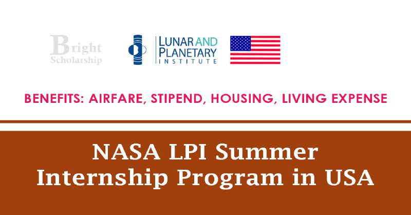 NASA LPI Summer Internship Program 2025 …