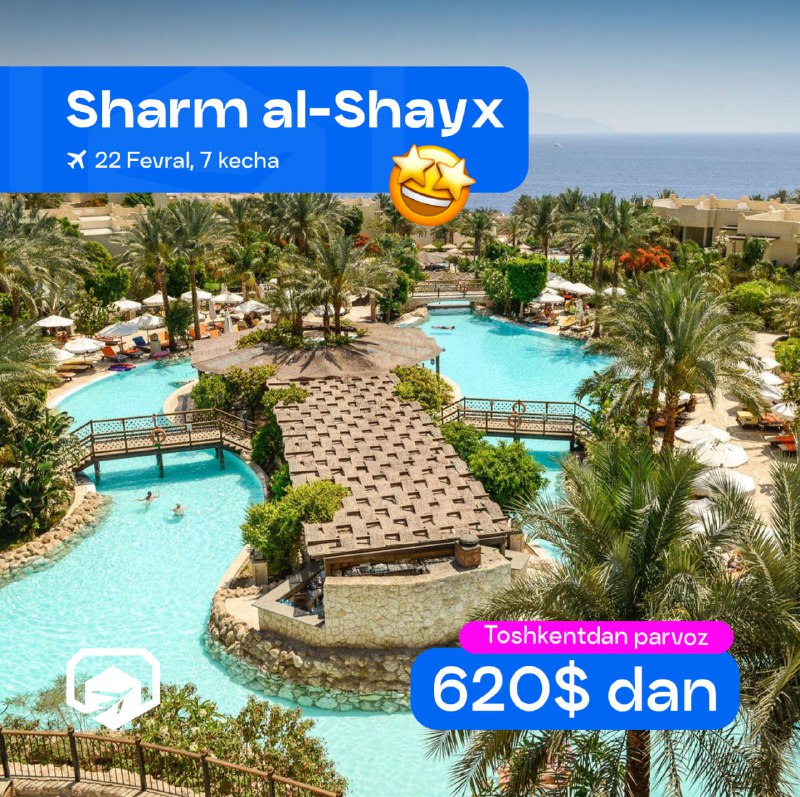 ***🇪🇬*** **Sharm-el-sheyx** – sizning yoz fasliga …