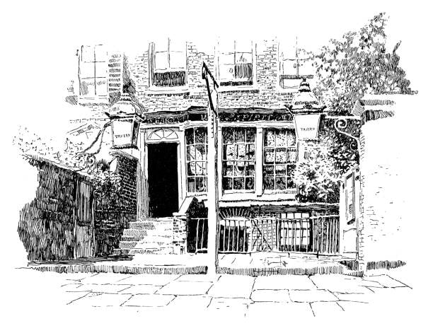 Tavern in [#Chelsea](?q=%23Chelsea), [#London](?q=%23London) 1887