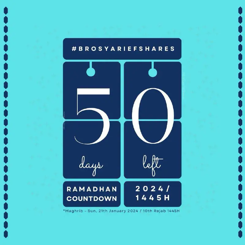 [#Ramadhan50HariLagi](?q=%23Ramadhan50HariLagi)